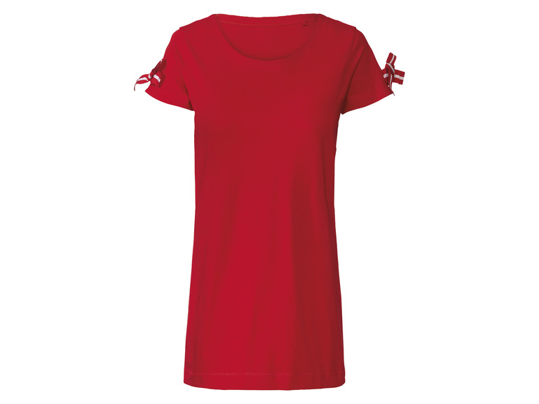 Pełny ekran: esmara® Długa koszulka damska z czystej bawełny, lekko taliowana - zdjęcie 8