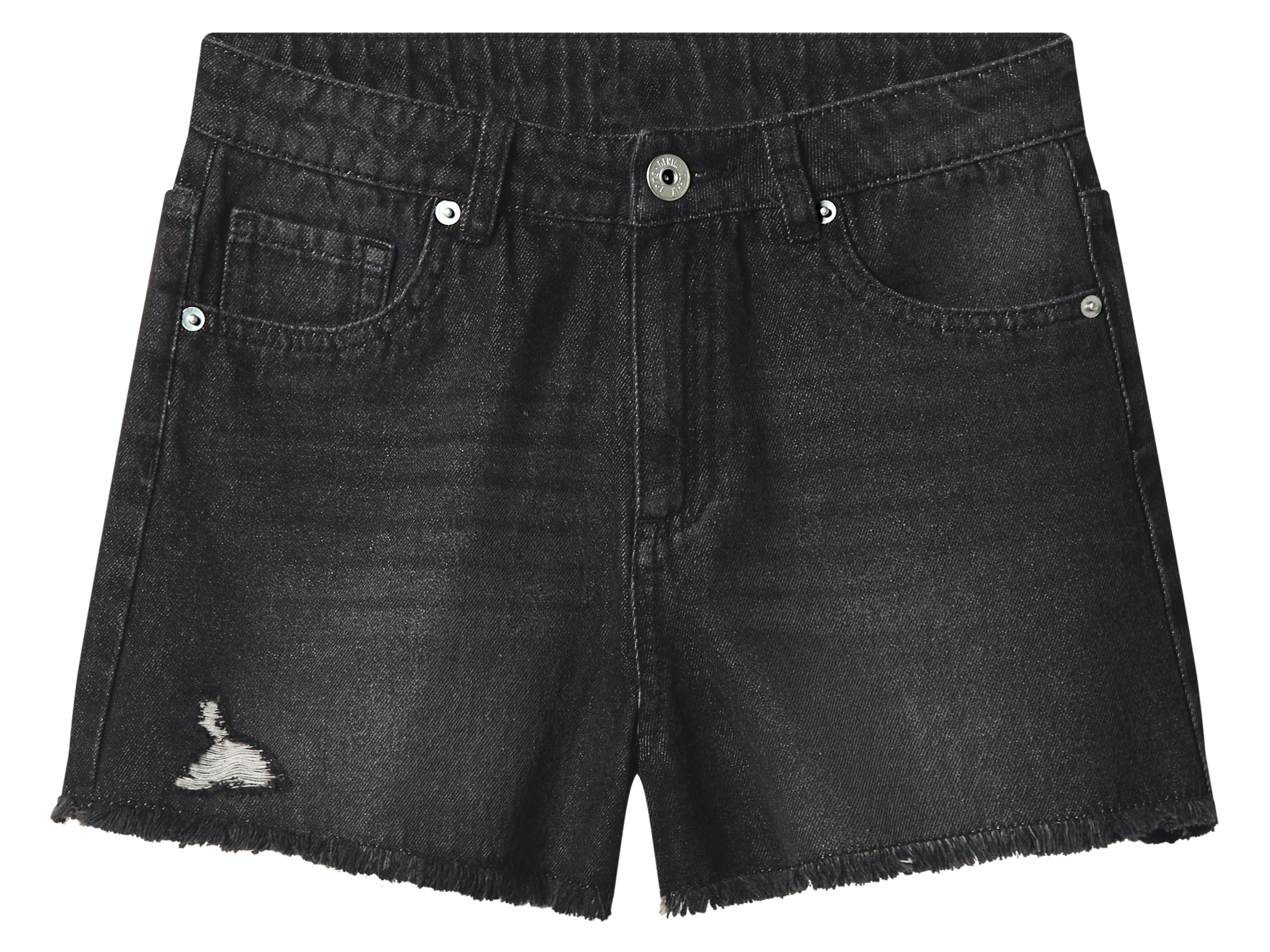 Esmara Kids Szorty jeansowe dziewczęce z bawełny 