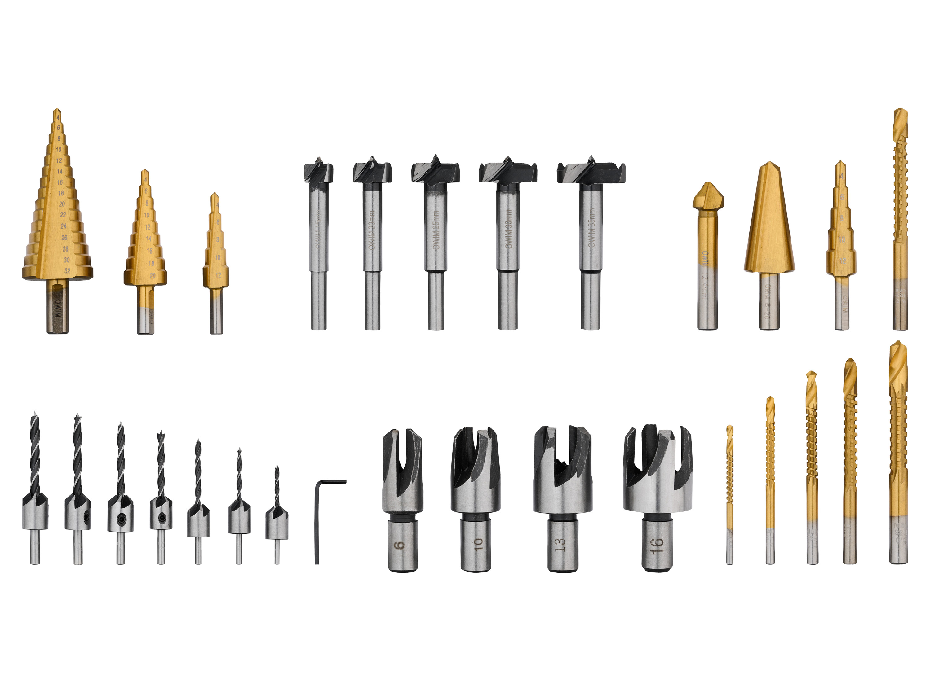 PARKSIDE® Zestaw wierteł specjalnych, PSB 6 A1, 3, 4, 5 lub 8 elementów