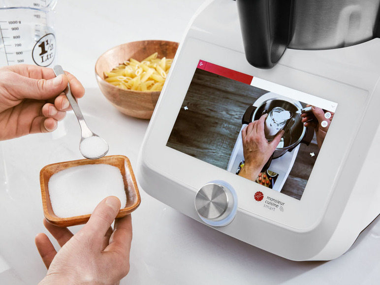 Pełny ekran: SILVERCREST® Wielofunkcyjny robot kuchenny z Wi-Fi Monsieur Cuisine Smart, 1200 W - zdjęcie 27