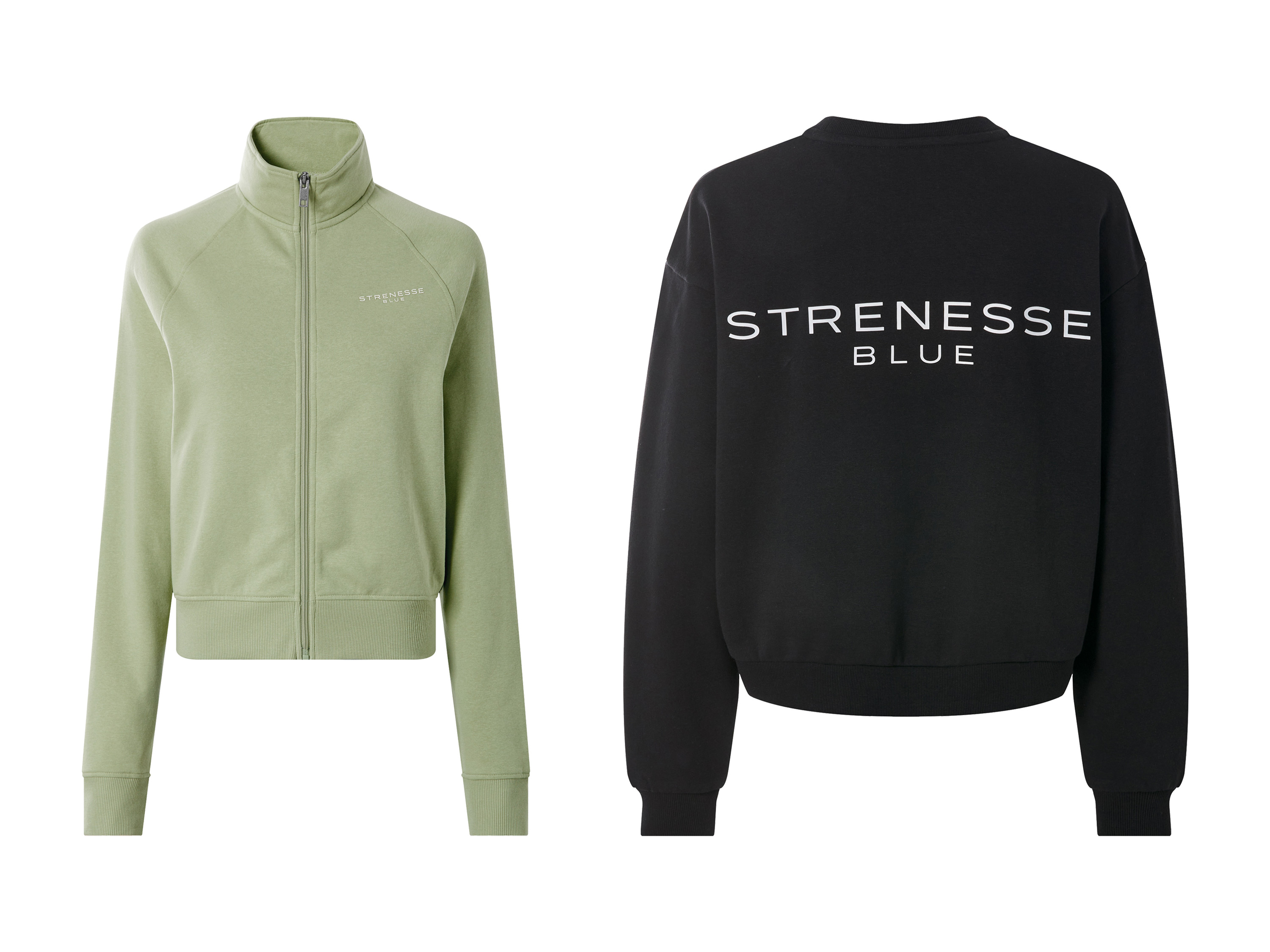 Strenesse Blue Bluza rozpinana damska z bawełną