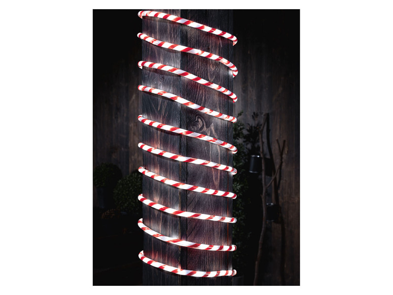 Pełny ekran: LIVARNO home Wąż świetlny LED cukrowe laski, 11,5 m - zdjęcie 4