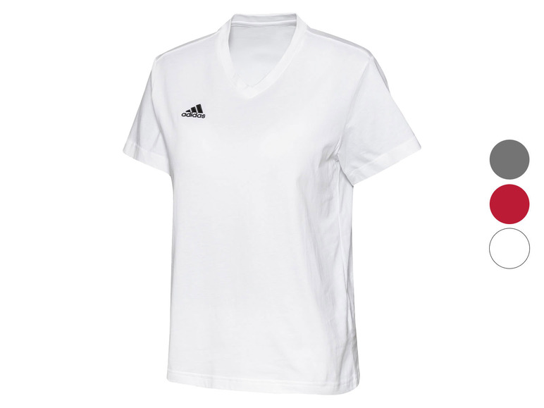 Pełny ekran: adidas Damska koszulka z bawełny Entrada - zdjęcie 1