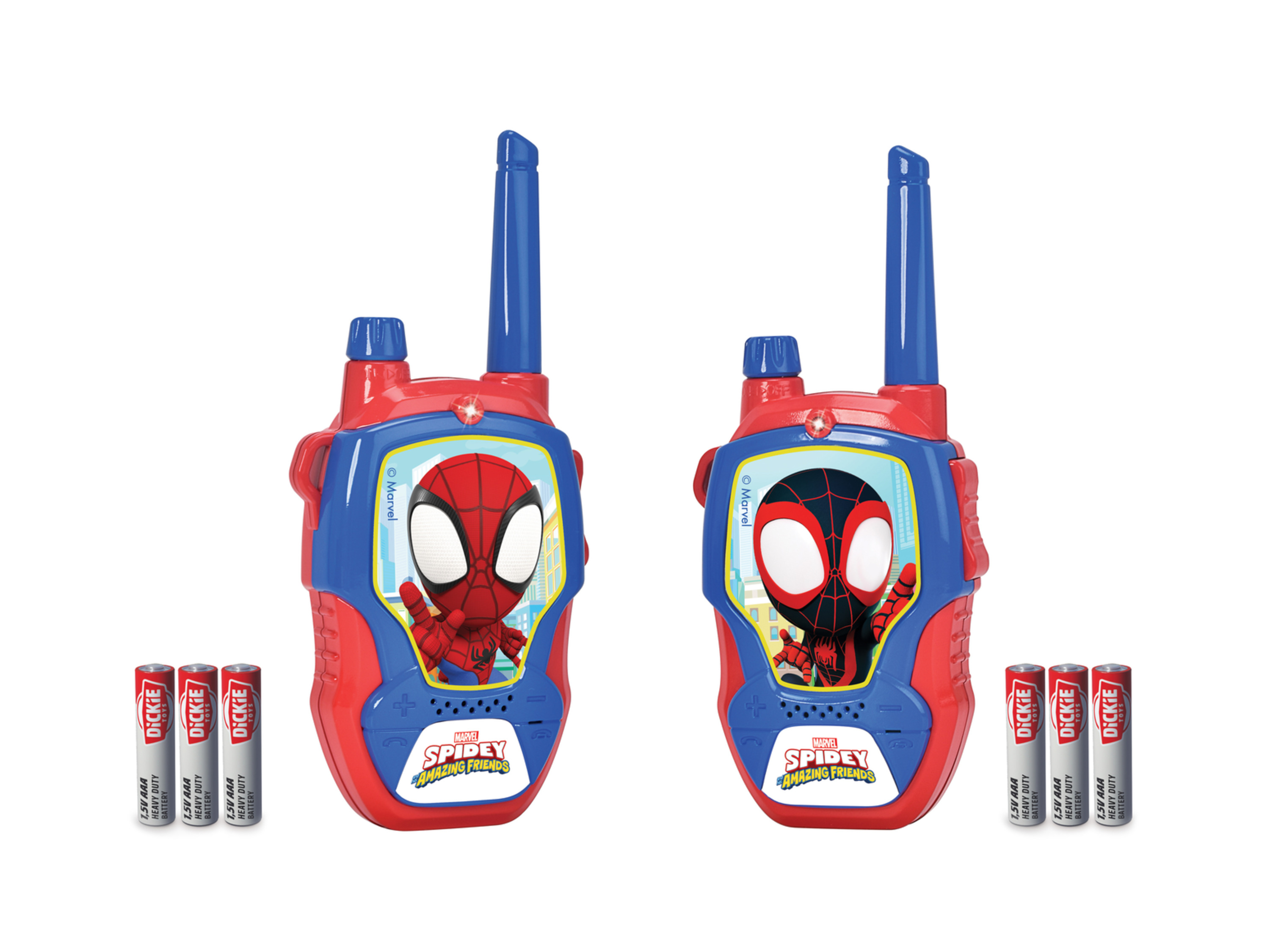 DICKIE Walkie-Talkie »Spidey«, 2 urządzenia.