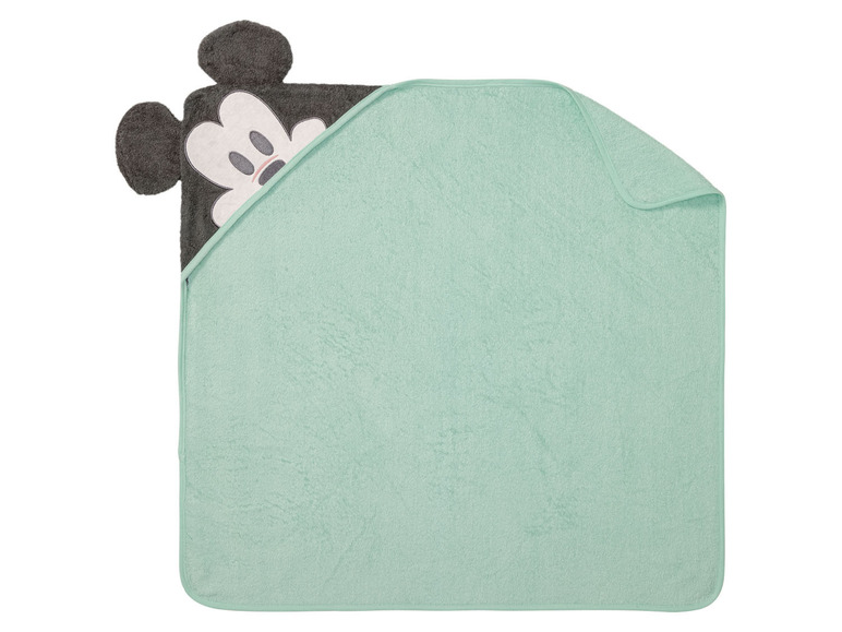 Pełny ekran: Ręcznik z kapturem dla niemowląt, 75 x 75 cm, z czystej bawełny - zdjęcie 3