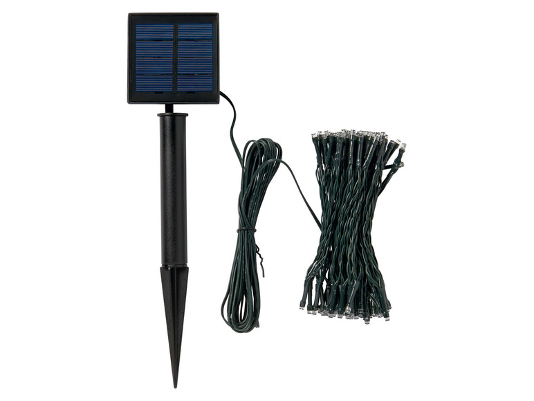 Pełny ekran: LIVARNO home Girlanda solarna LED, 2 x 5 m, 100 diod - zdjęcie 6