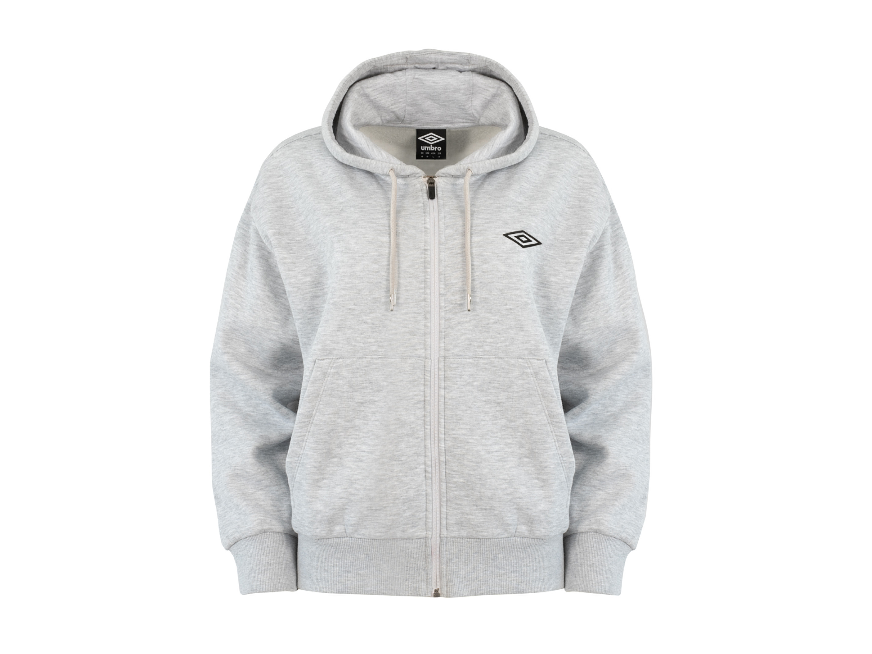 UMBRO Damska bluza z kapturem (szary, M)