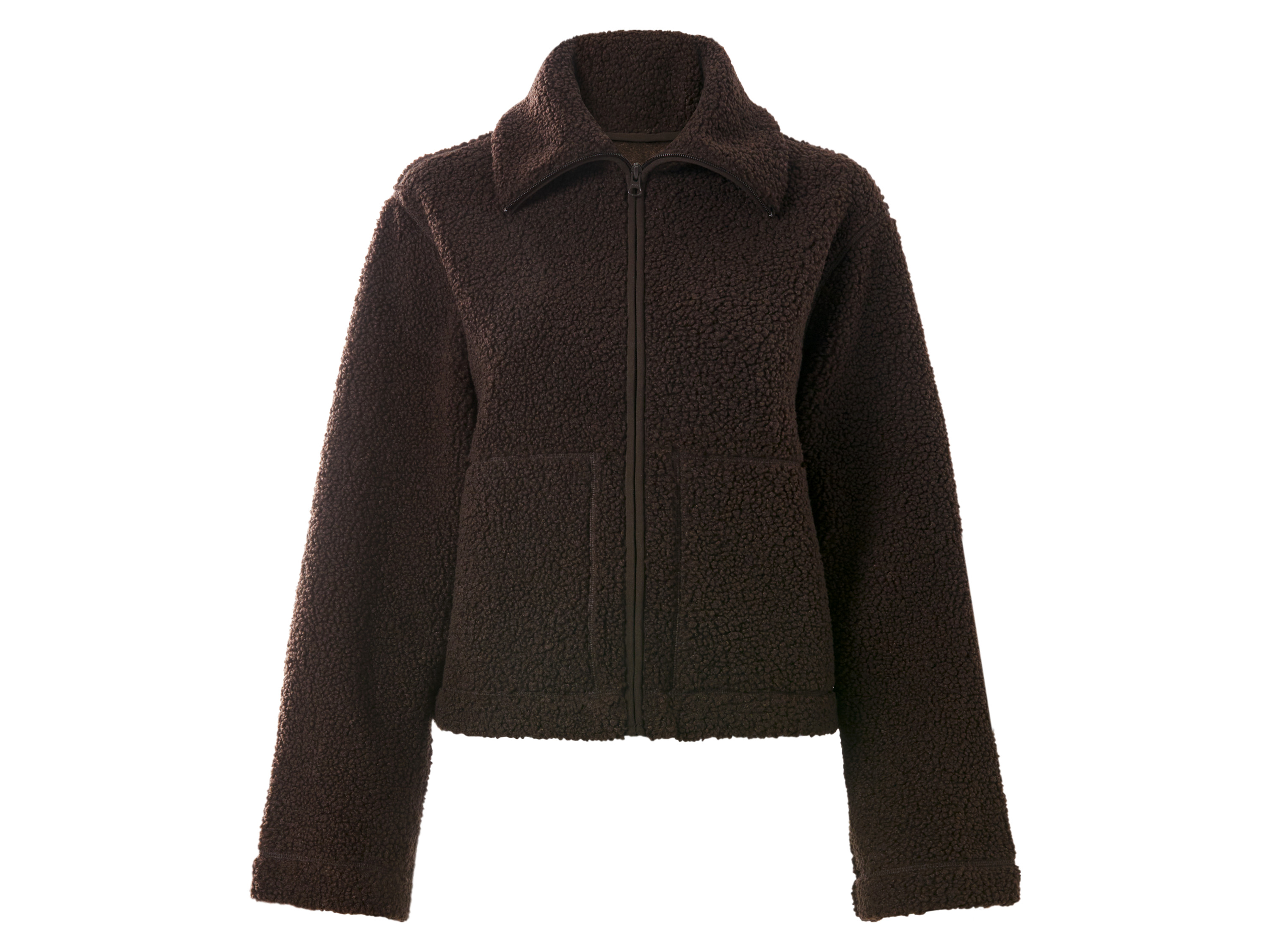 ESMARA® Kurtka damska z polaru teddy  (Brązowy, S(36/38))