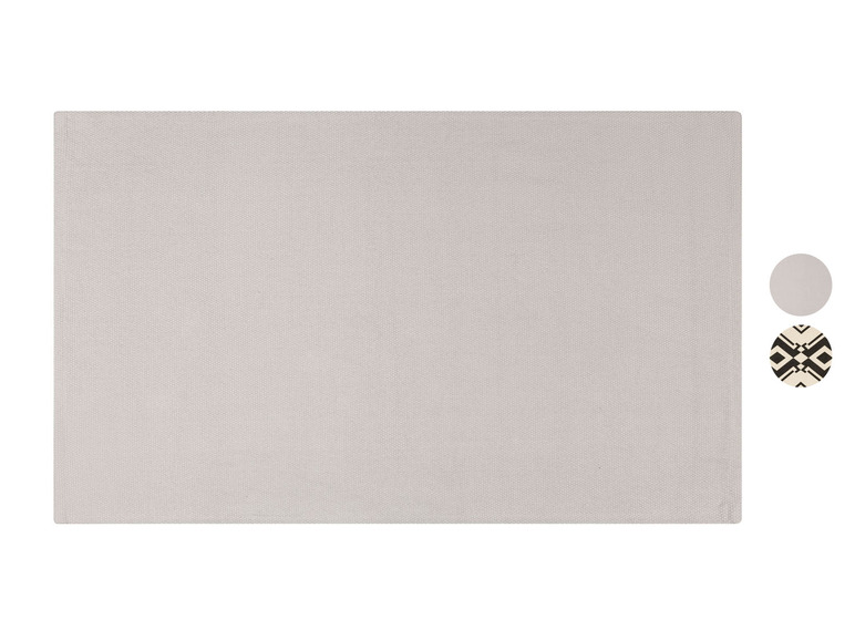 Pełny ekran: LIVARNO home Dywan z bawełny, 67 x 120 cm - zdjęcie 1