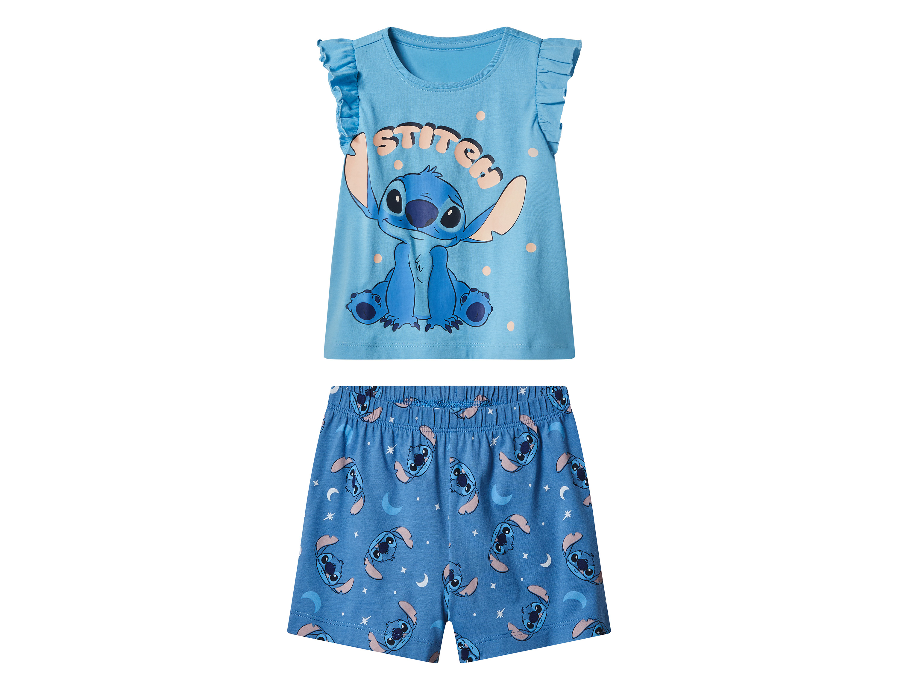 LUPILU® Piżama dziecięca z bawełny (Stitch, 110/116)