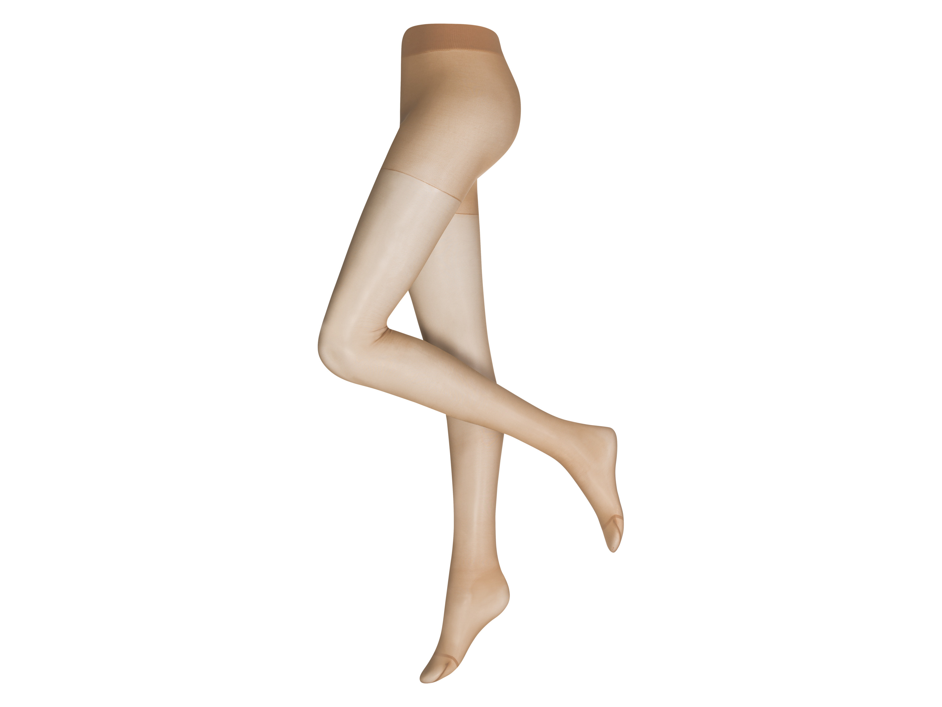 esmara® Rajstopy uciskowe damskie, 40 DEN, 2 pary 