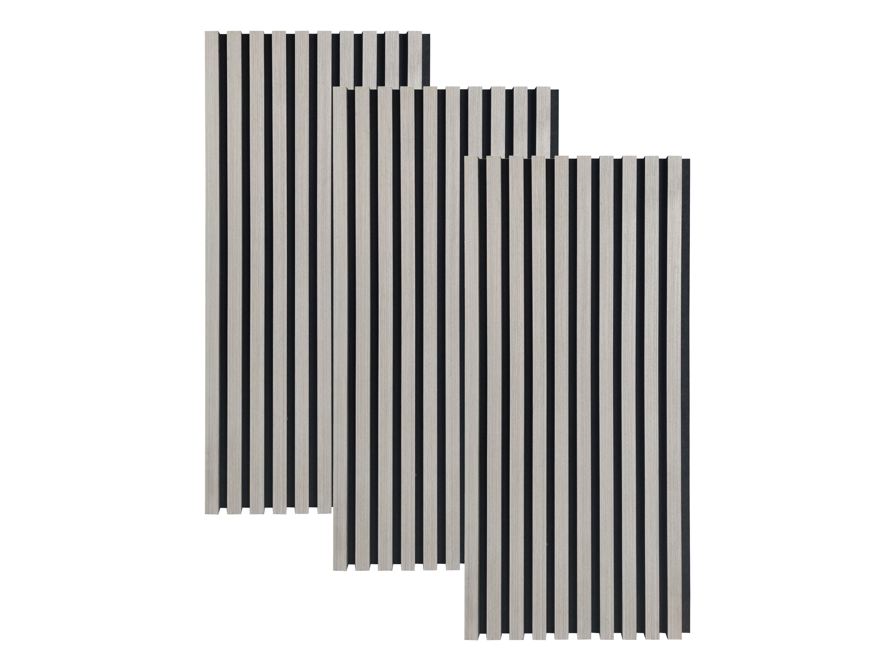 HOME DELUXE Panel akustyczny SONIC (3 x 80 x 40 cm, Szary dąb)