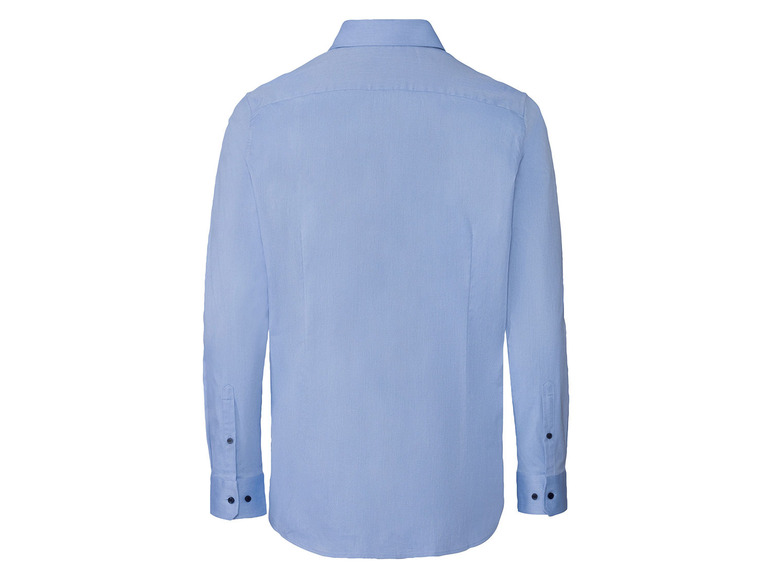 Pełny ekran: NOBEL LEAGUE® Koszula biznesowa męska, super slim fit, jasnoniebieska - zdjęcie 2