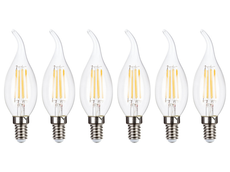 Pełny ekran: LIVARNO home Zestaw 6 żarówek filamentowych LED - zdjęcie 6