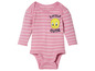 Różowy, pasiasty body dla niemowląt z postacią Tweety Bird