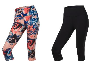 CRIVIT Legginsy funkcyjne damskie capri