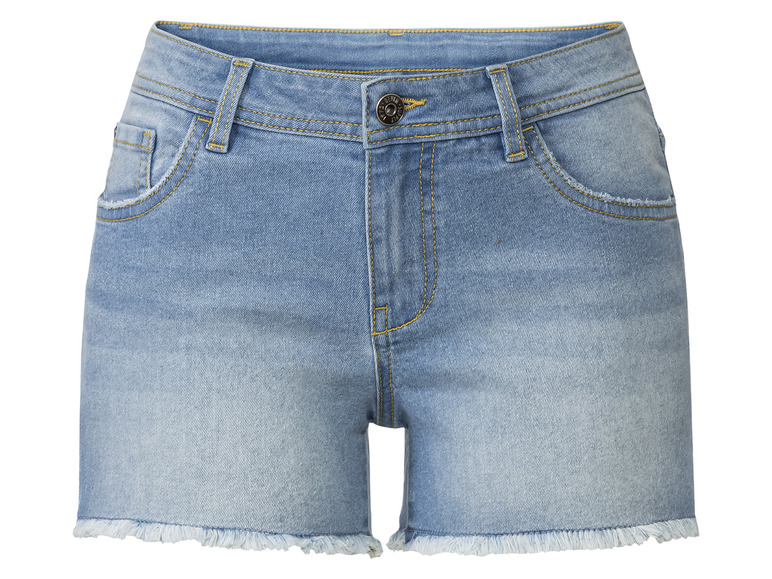 Pełny ekran: esmara® Szorty jeansowe damskie z bawełną - zdjęcie 6