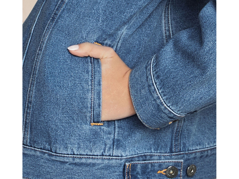Pełny ekran: esmara® Kurtka jeansowa damska oversize - zdjęcie 6