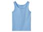 Jasnoniebieska koszulka dziecięca bez rękawów