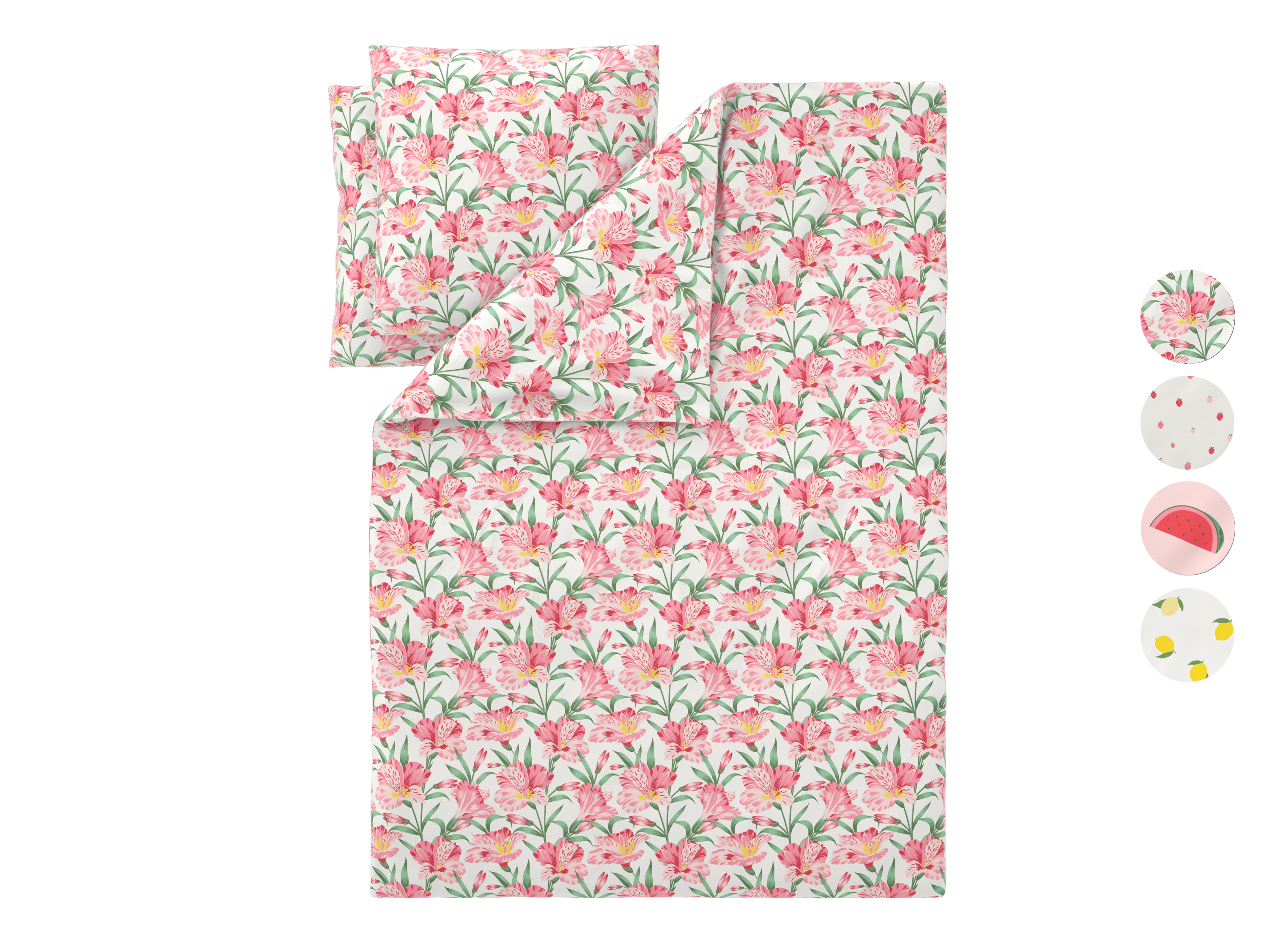 LIVARNO® Pościel dwustronna z mikrowłókna satynowego, 160 x 200 cm