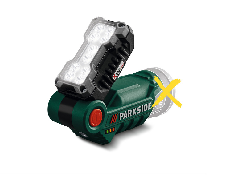 Pełny ekran: PARKSIDE® Akumulatorowa lampa robocza LED 12 V, PLLA 12 B2 (bez akumulatora i ładowarki) - zdjęcie 1