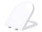 Biała deska sedesowa z wolnym opadaniem