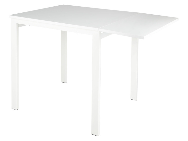 Pełny ekran: LIVARNO HOME Stół ze składanym blatem, biały - zdjęcie 3