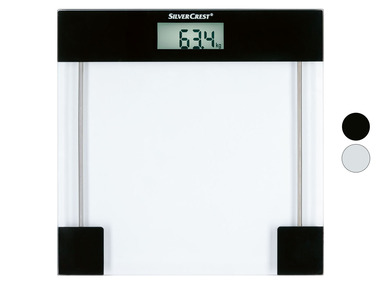 SILVERCREST® Szklana waga łazienkowa SPWE 180 A2 , maks. 180 kg