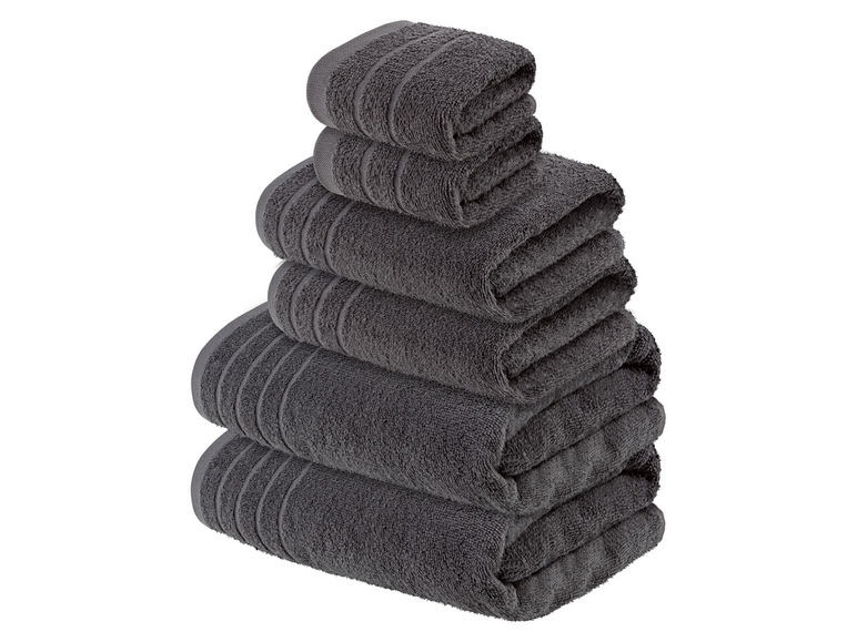 Pełny ekran: LIVARNO home Komplet 6 ręczników frotté - zdjęcie 2