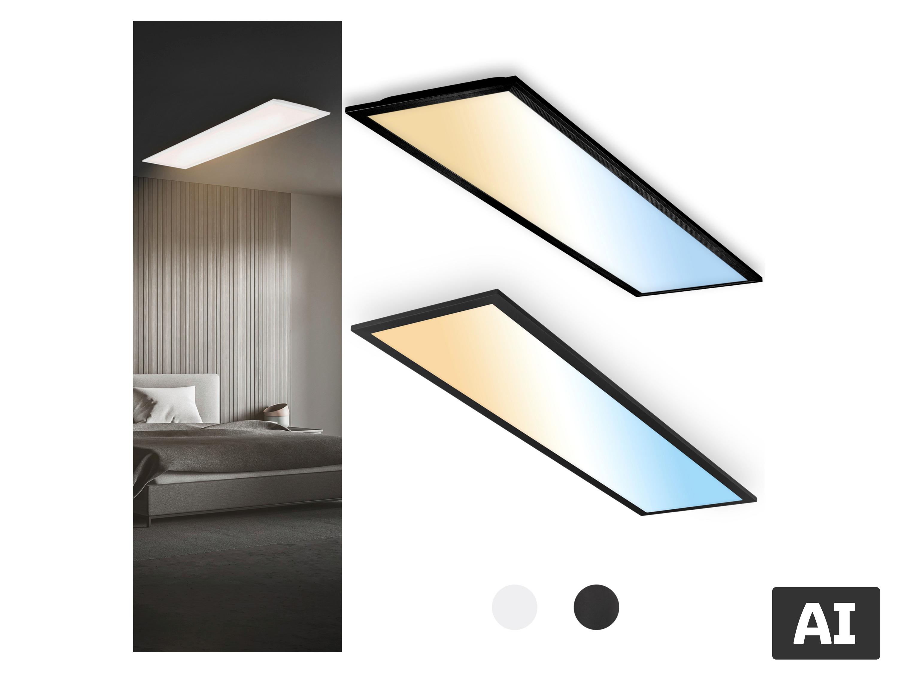 BRILONER Panel LED sufitowy, ściemniany, sterowanie temperaturą barwową 1 x 0,25m.