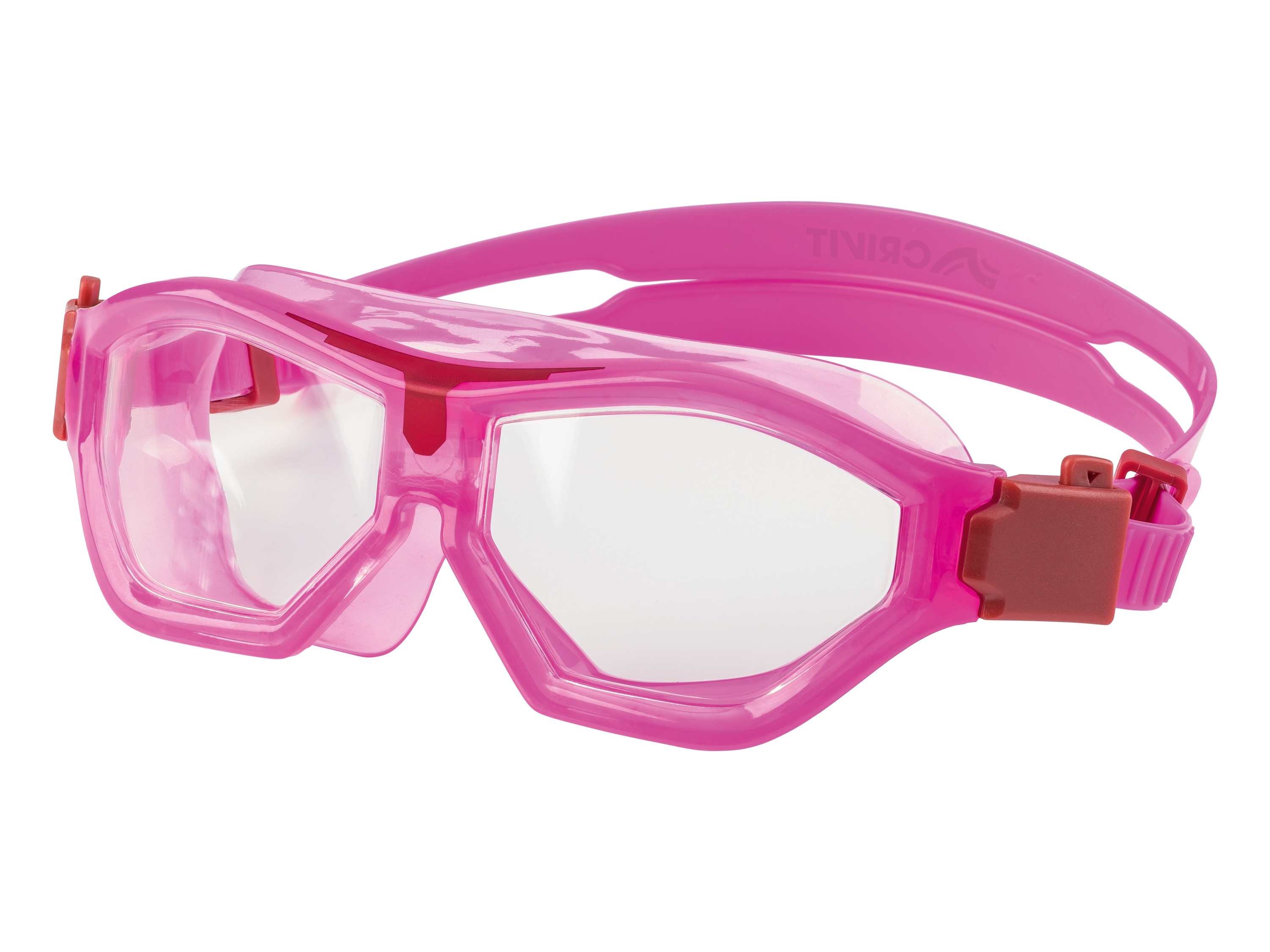 CRIVIT Okulary do pływania dla dzieci (Czerwony)