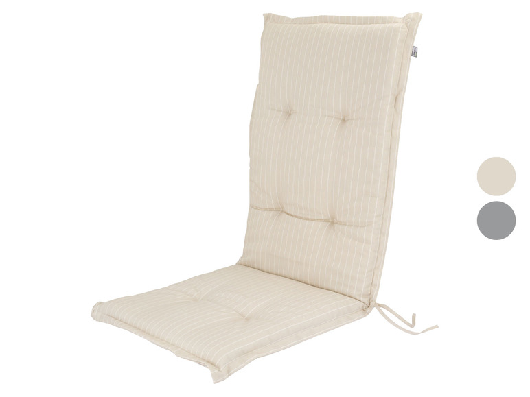 Pełny ekran: LIVARNO HOME Dwustronna poduszka na krzesło ogrodowe z wysokim oparciem, 113 x 50 x 7 cm - zdjęcie 1