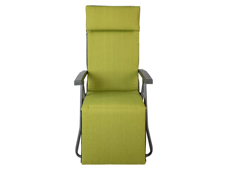 Pełny ekran: LIVARNO home Fotel relaksacyjny z nakładką, zielony / antracytowy - zdjęcie 3