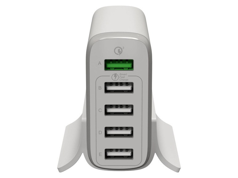Pełny ekran: TRONIC® Stacja ładująca USB, 5 złącz - zdjęcie 2