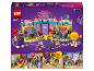 Zestaw LEGO Friends 42649 ze sklepem ze słodyczami i figurkami.