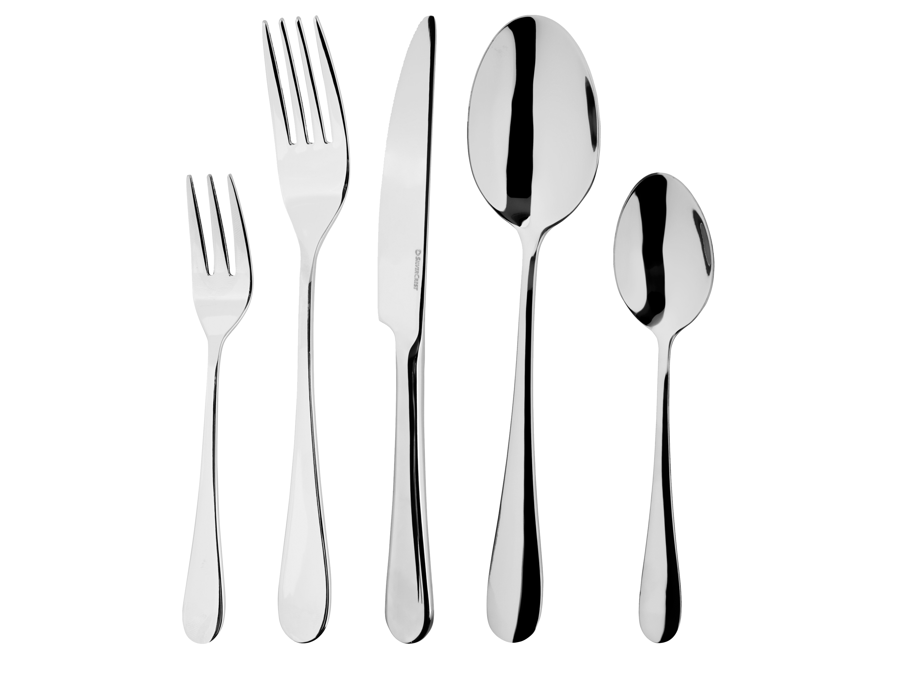 Zestaw 30 sztućców (Kolory klasyczne)