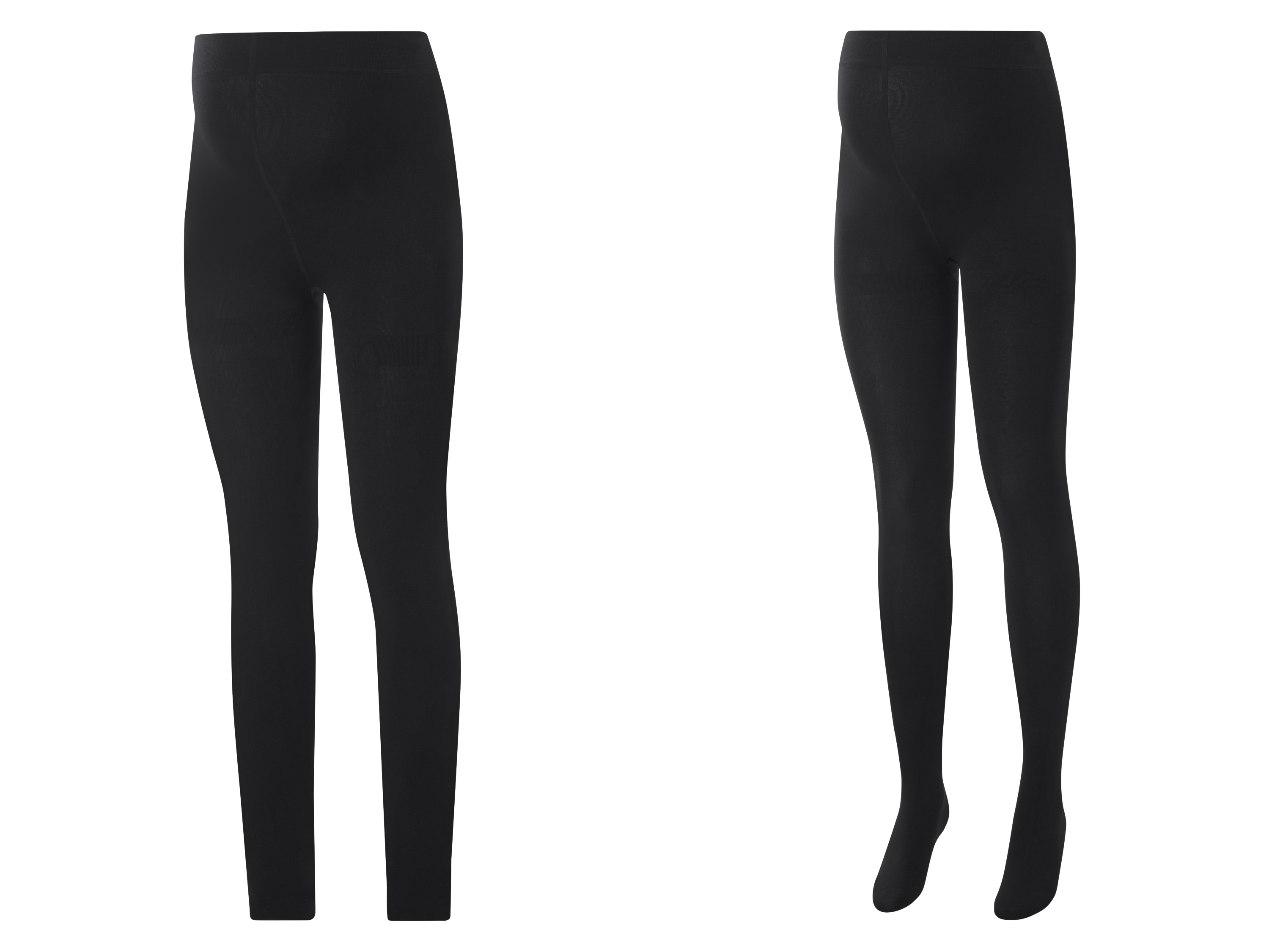 ESMARA® Legginsy lub rajstopy ciążowe damskie termoaktywne 100 DEN