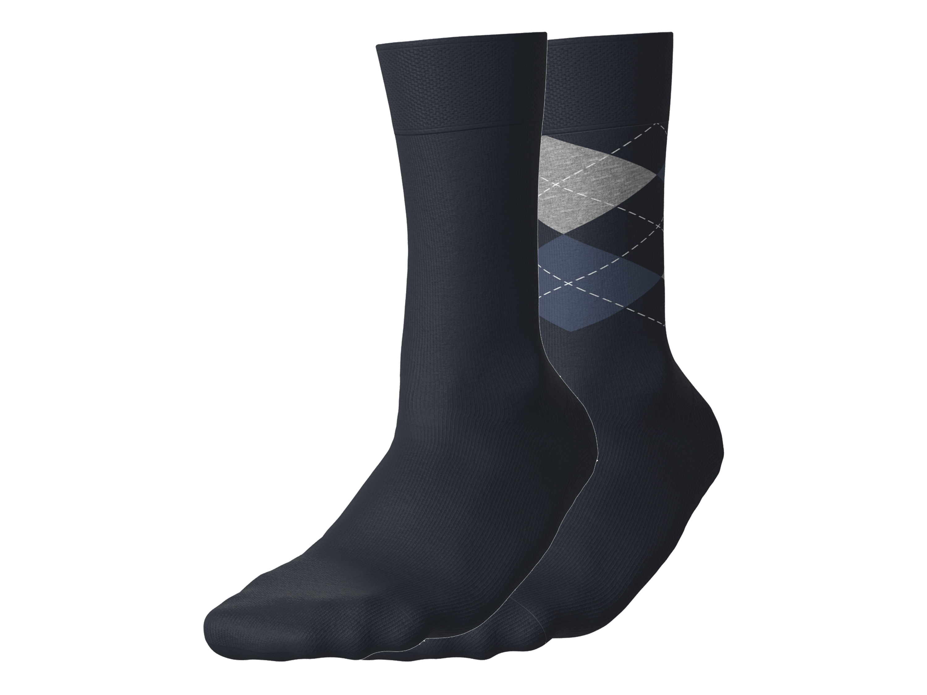 esmara® Skarpetki damskie z bawełną, 2 pary