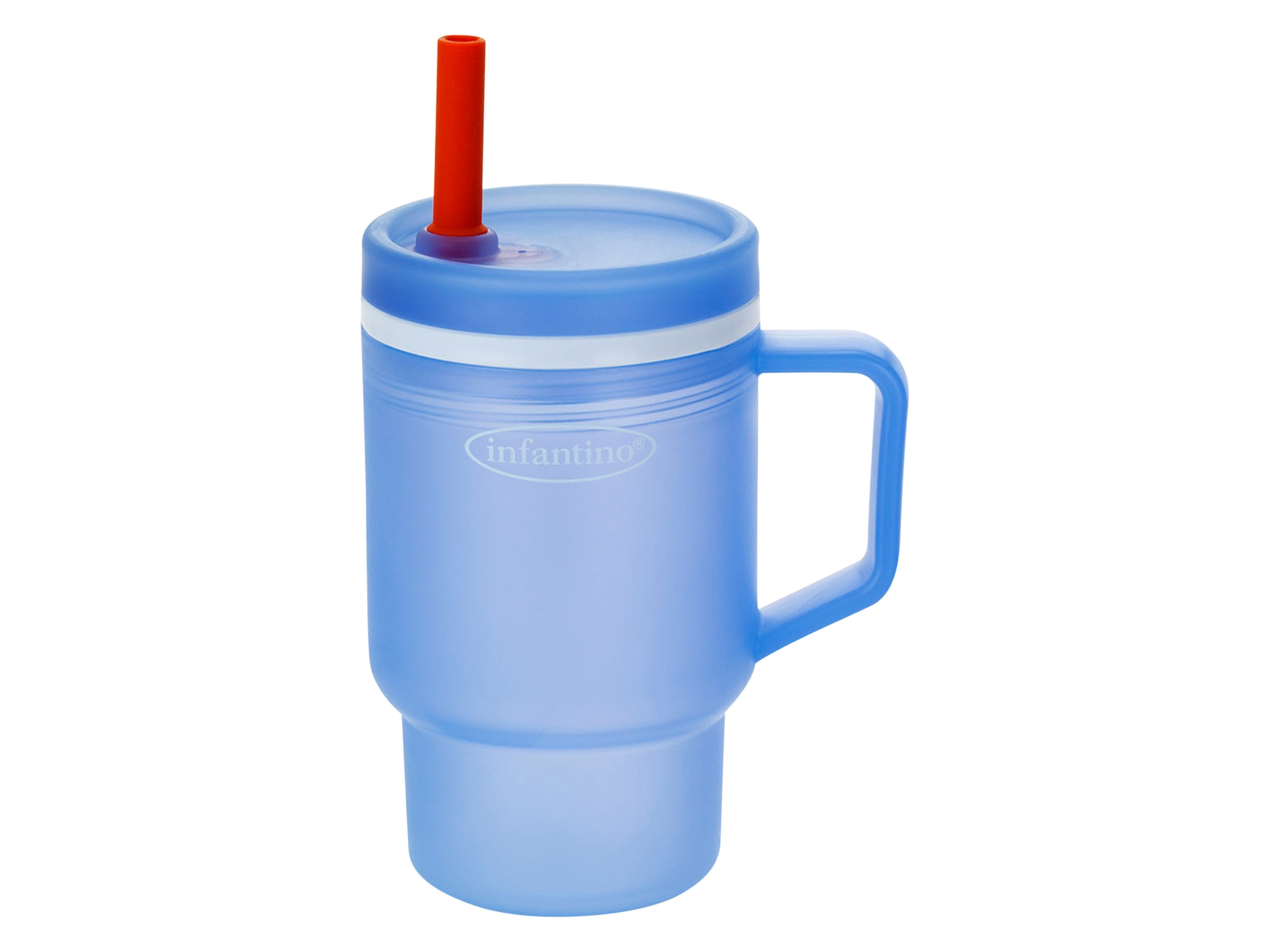 INFANTINO Butelka do picia My 1st Tumbler, 295 ml (Niebieski)