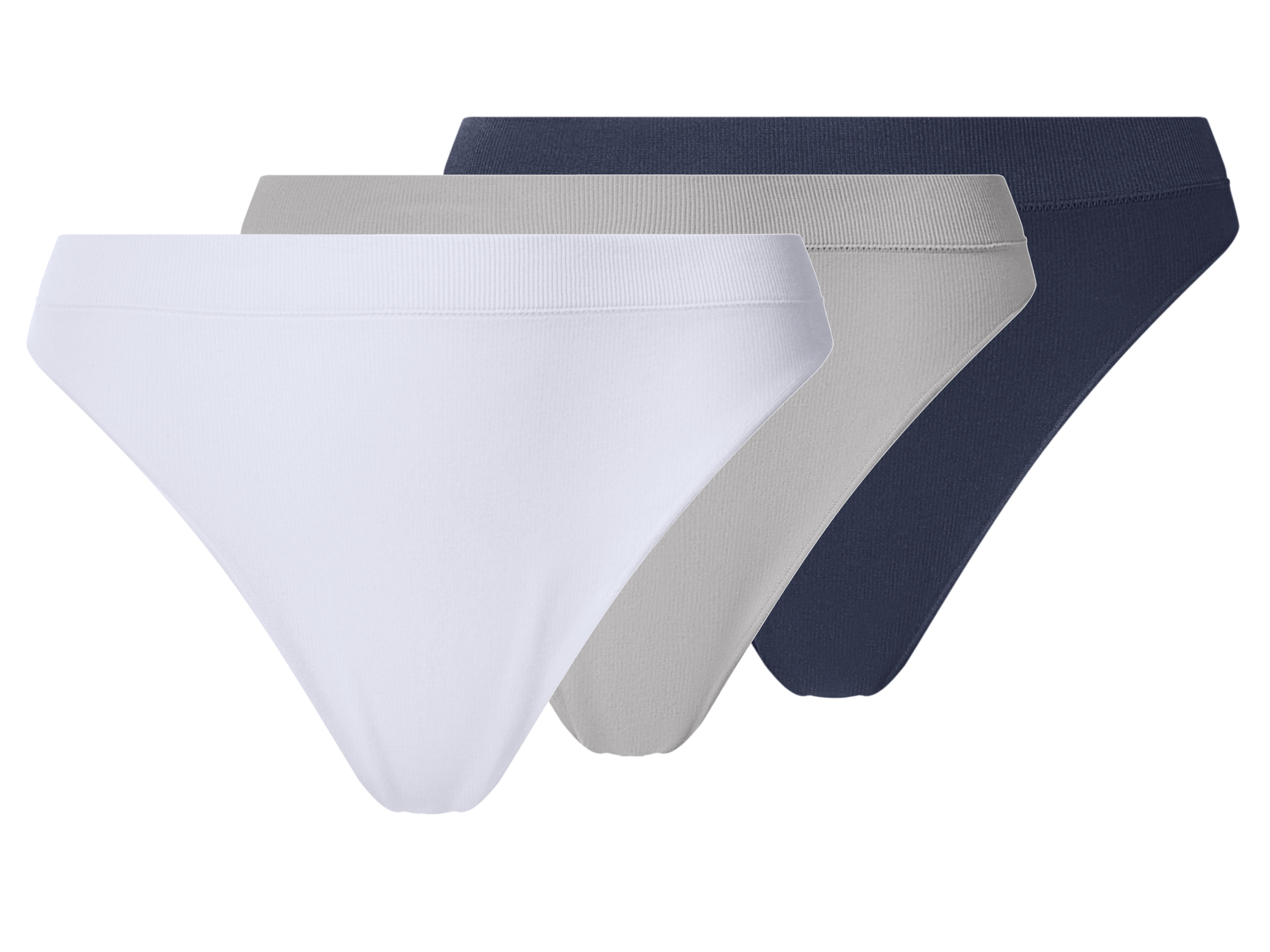 esmara® Majtki stringi damskie, 3 pary 