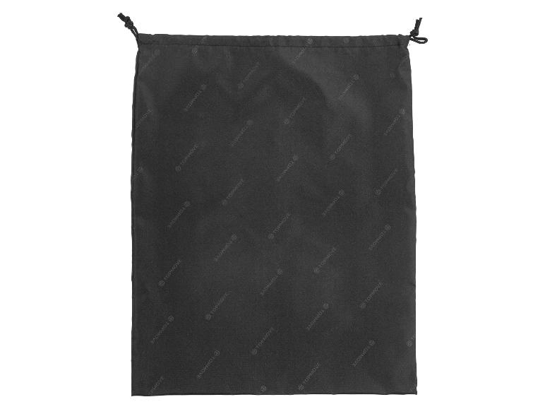 Czarny worek z sznurkiem z logo Topmove