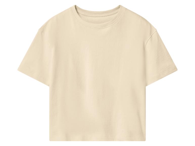 T-shirty dziewczęce z bawełny, 2 sztuki