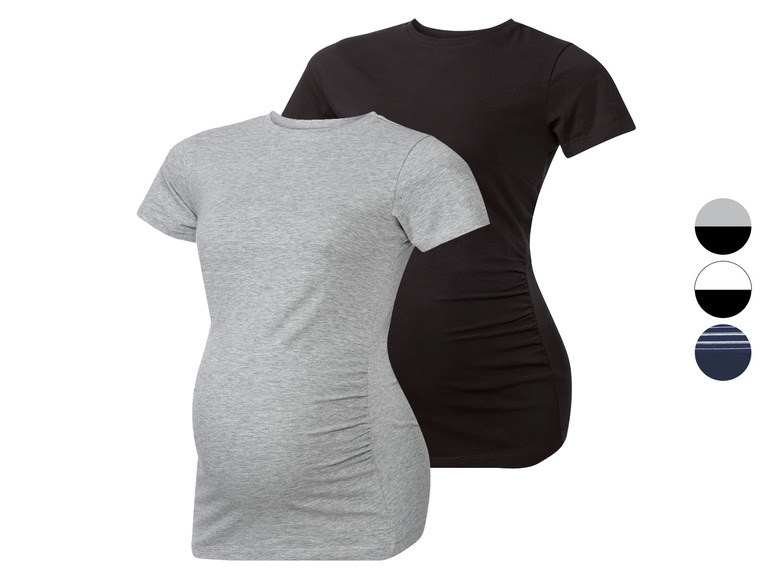 Pełny ekran: esmara T-shirt ciążowy damski, 2 sztuki - zdjęcie 1