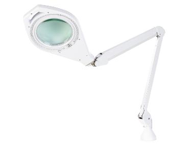 crelando® Lampka zaciskowa LED z lupą