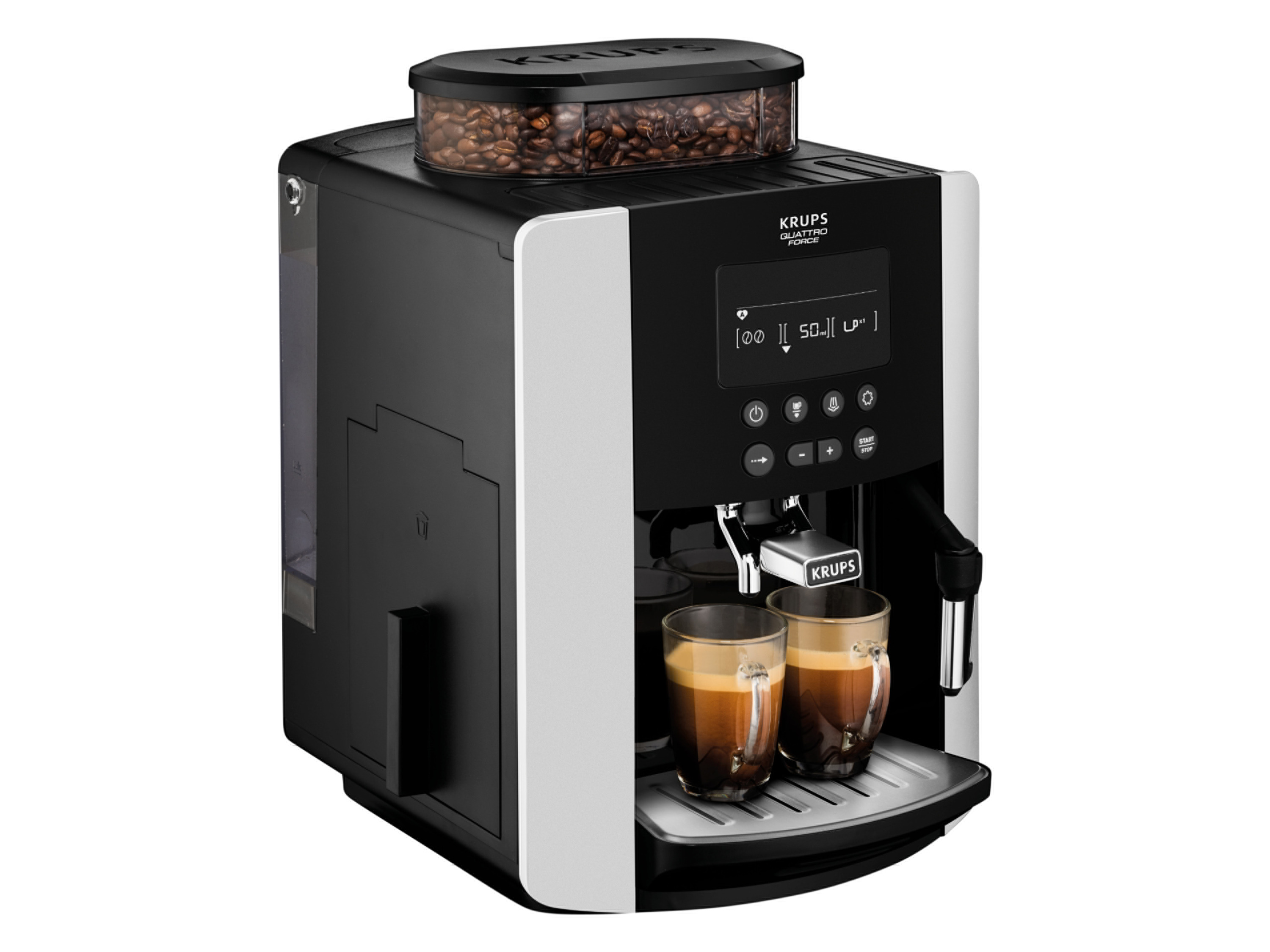 KRUPS Ekspres automatyczny »Arabica Display Quattro Force EA8178« z dyszą do mleka