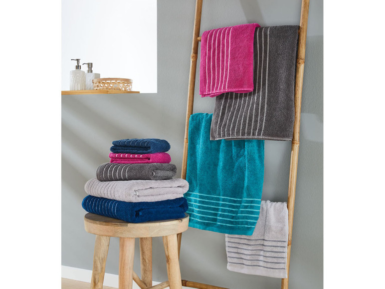 Pełny ekran: LIVARNO home Ręcznik frotte dla gości, 30 x 50 cm, 2 sztuki - zdjęcie 14