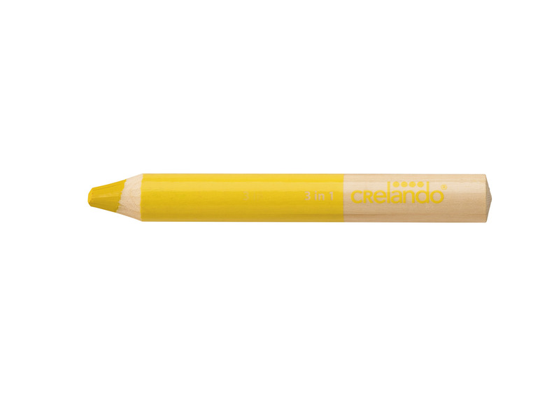 Kredki 3 w 1, 10 sztuk