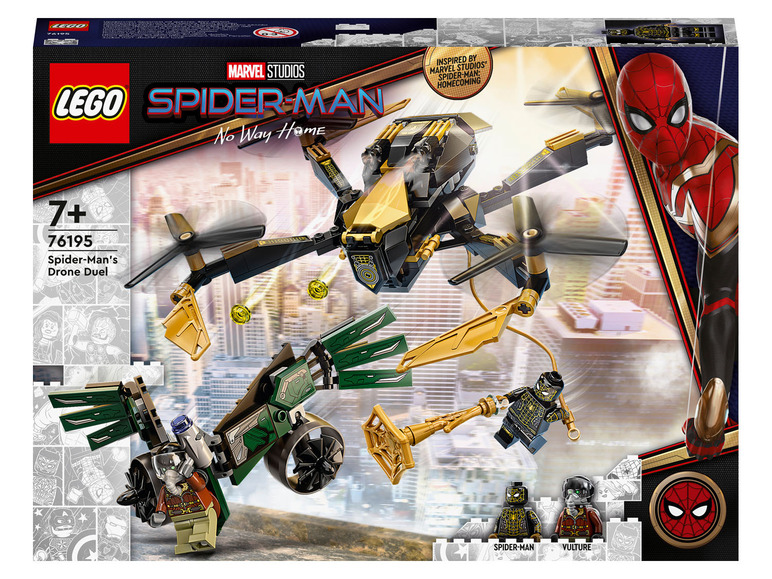 Pełny ekran: LEGO® Marvel Super Heroes 76195 Bojowy dron Spider-Mana - zdjęcie 1