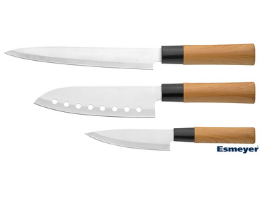 Esmeyer Zestaw noży w stylu azjatyckim, 3 elementy