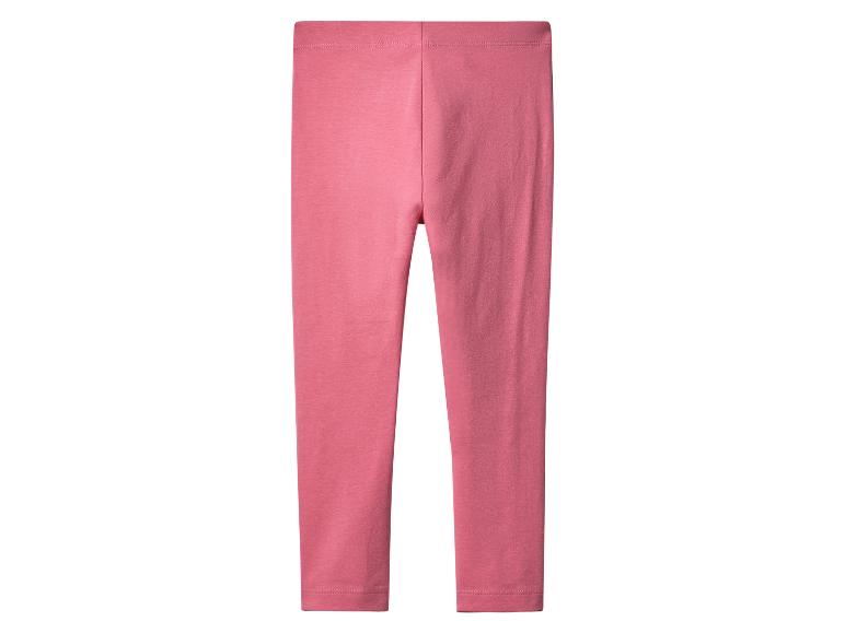 Różowe legginsy dziecięce